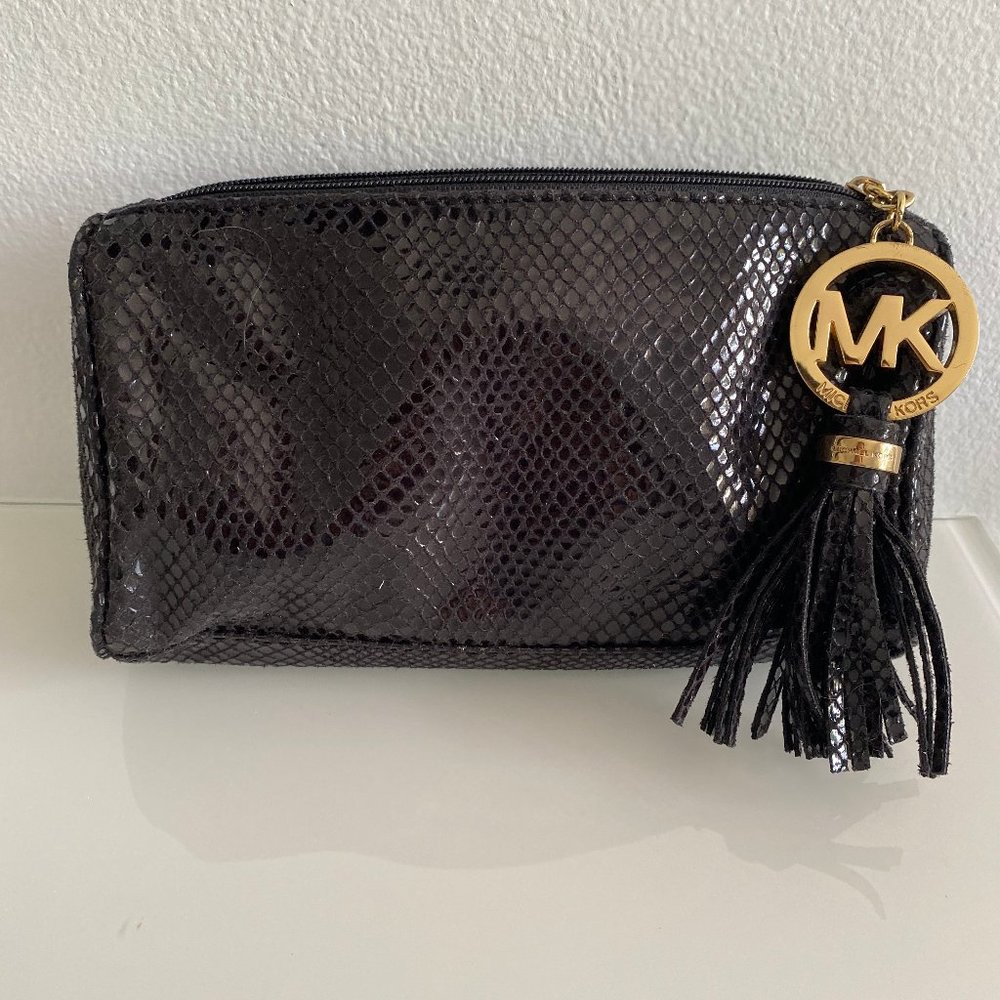 Michael Kors Black Cosmetics Bag